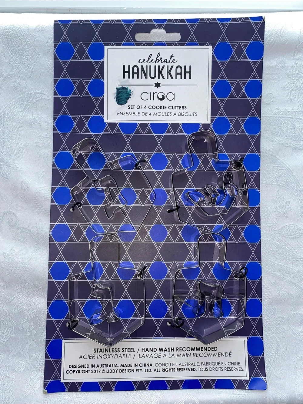 New Ciroa Hanukkah Dreidel Cookie cutters